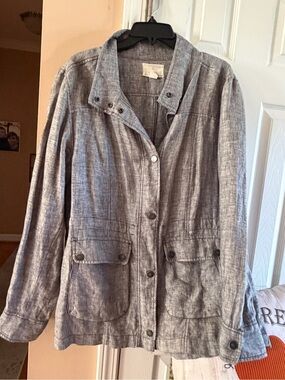 Great Linen Jacket sz Large